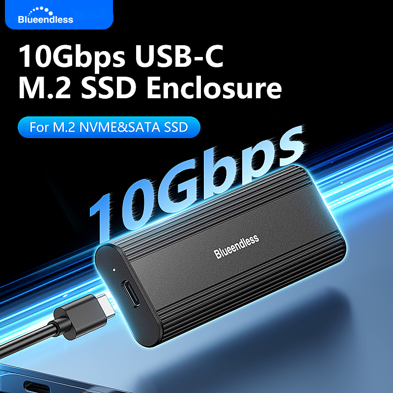 M.2 NVME PCI-E SSD Enclosure